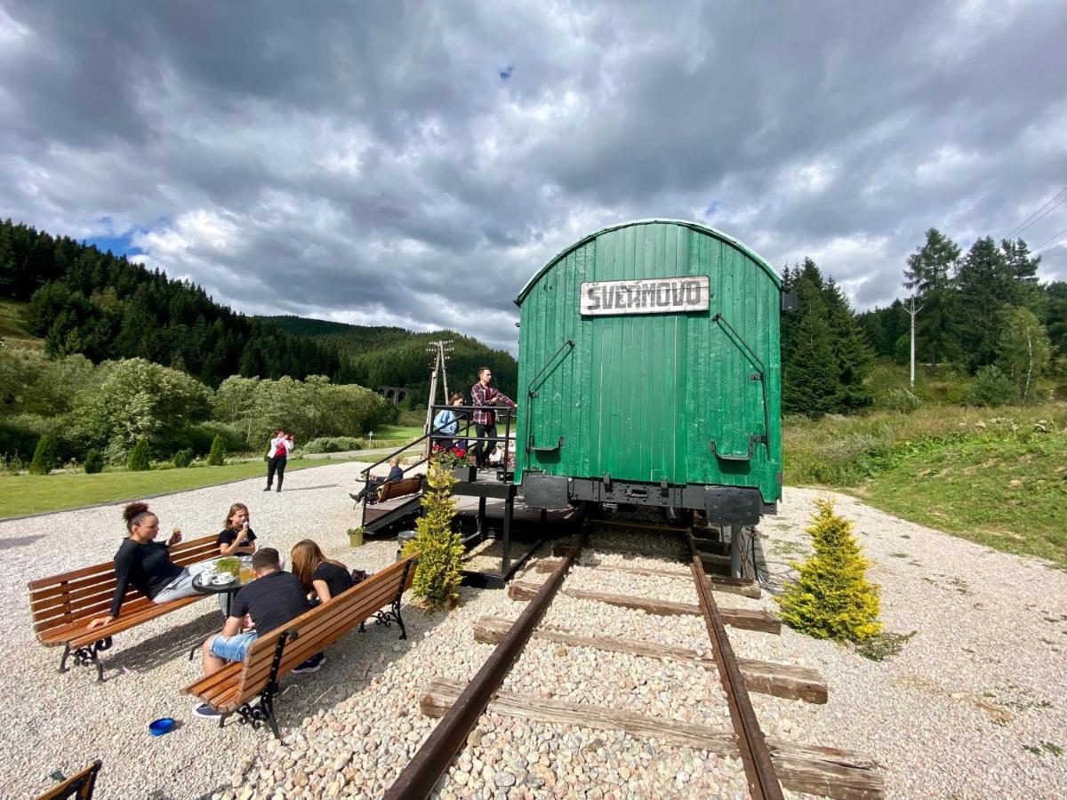Drevenica Polomka, 5 Min Peso Restauracia, Ticha Ulica, Potok Villa Brezno Eksteriør bilde